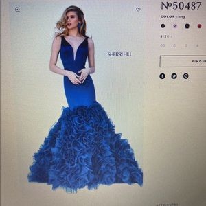 Sherri Hill size 0 Prom dress